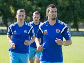 Futbalisti Slovana sa pripravujú na novú sezónu.