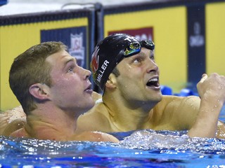 Na olympijské hry sa kvalifikovali Kevin Cordes (vľavo) a Cody Miller.