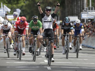 Mark Cavendish je veľkým súperom Petra Sagana. Tento rok ho zdolal aj v záverečnej etape na pretekoch Okolo Kalifornie.