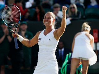 Cibulkovej sa na Wimbledone darilo.