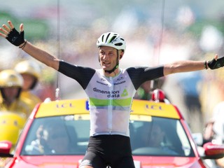 Stephen Cummings v cieli siedmej etapy.