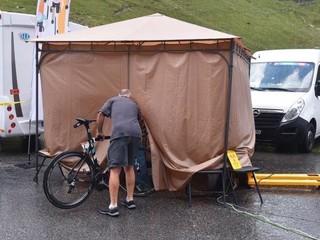 Ku kontrolovaným bicyklom patril aj ten Saganov.