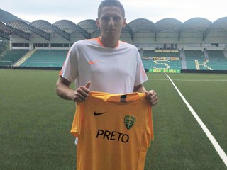 Nová posila MŠK Žilina Filip Kaša. 