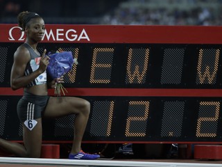 Kendra Harrisonová prekonala svetový rekord v behu na 100 m cez prekážky.