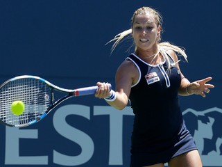 Dominika Cibulková počas turnaja v Stanforde.