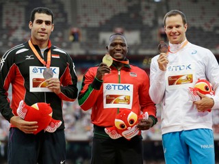 Ihab Ahdelrahman El Sayed (vľavo) je strieborným medailistom z Pekingu.