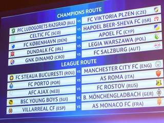 Premožiteľ Trenčína, Legia Waršava sa stretne s Írskym Dundalkom.