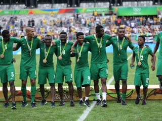 Nigéria získala bronzové medaily na futbalovom olympijskom turnaji.