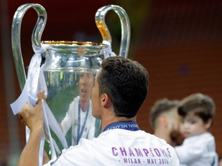 Cristiano Ronaldo oslavoval tento rok okrem iného aj víťazstvo v Lige majstrov.