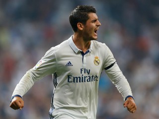 Prvý gól Realu Madrid do siete Celty Vigo strelil Álvaro Morata.