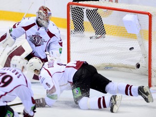 Hokejisti Rigy získali prvé body v novom ročníku KHL.