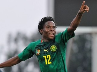 Kamerunský útočník Samuel Nlend.