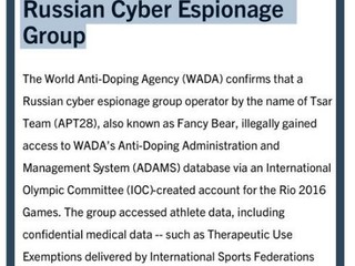 Sú nimi Rusi. Hekeri získali a zverejnili dôverné dokumenty z databázy WADA