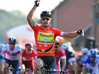 Sagan vyhral tretiu etapu na Eneco Tour: Otvorilo sa to predo mnou ako more pred Mojžišom