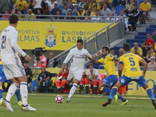 Cristiano Ronaldo (v strede) sa gólovo nepresadil.