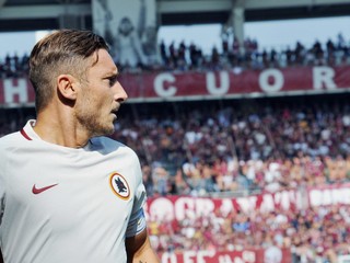 Francesco Totti je legendou AS Rím.