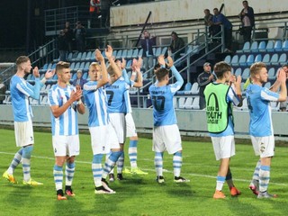 Mladí futbalisti Nitry prišli o nerozhodný výsledok v samom závere.