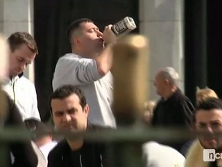 Poľskí fanúšikovia sa zviditeľnujú po celej Európe.