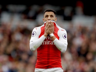 Alexis Sanchez sa proti Middlesbrough nepresadil.