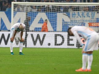 Futbalisti Marseille.