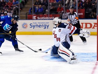Marián Gáborík (vľavo) si naposledy zahral na Svetovom pohári, kde patril medzi opory Tímu Európy. Pred finále sa však zranil.