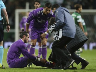 Gareth Bale nedohral utorňajší zápas Ligy majstrov na ihrisku Sportingu Lisabon.