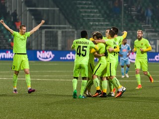 Futbalisti Žiliny potvrdzujú skvelú formu aj proti Slovanu.