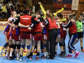 Slovenky sa radujú z postupu do baráže o postup na MS.