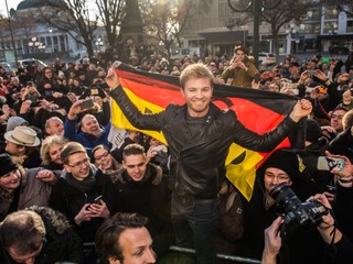 Nico Rosberg zavítal do rodného Wiesbadenu.