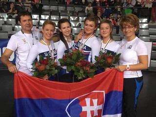 Slovenské sálové cyklistky.