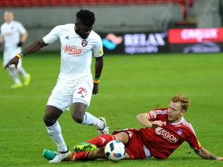 Lawrence strelil štyri góly, Trenčín vyhral v príprave nad Libercom