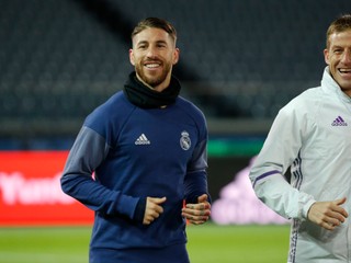 V stredu trénoval Sergio Ramos iba individuálne.