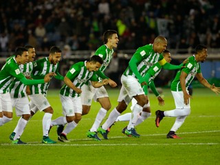 Futbalisti Atlética Nacional sa tešia po víťaznom penaltovom rozstrele.