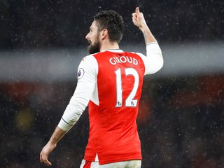 Gól premenil na umenie, vraví o Giroudovom zásahu tréner Arsenalu