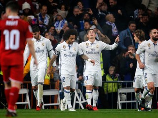 James Rodriguez sa raduje po jednom zo svojich gólov.