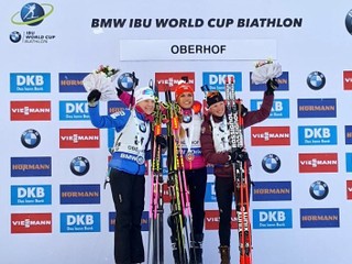 Koukalová vyhrala šprint v Oberhofe, Gereková skončila najlepšie v sezóne