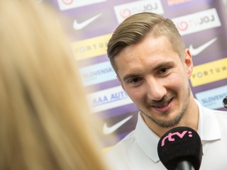 Aj Michal Škvarka zažil debut v seniorskej reprezentácii.