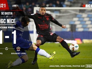 Nice remizovalo tretí raz za sebou a je priebežným lídrom vo Francúzsku