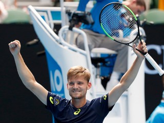 Belgický tenista David Goffin sa prvýkrát v kariére prebojoval do štvrťfinále dvojhry na grandslamovom turnaji Australian Open v Melbourne
