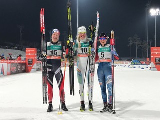 Obaja triumfovali po prvýkrát. Lampičová a Retivych vyhrali šprinty v Pjongčangu