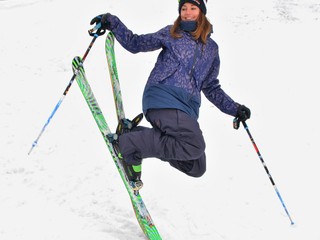 Zuzana Stromková jazdí v disciplíne slopestyle.