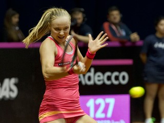 Rebecca Šramková zažila skvelý debut v Pohári federácie.
