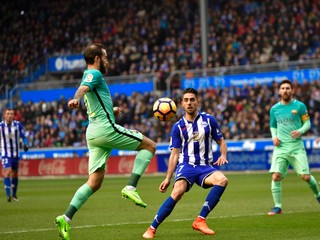 Aleix Vidal (vľavo) hral v ostatnom období v dobrej forme.