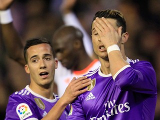 Ronaldov gól mu nestačil. Real Madrid prekvapujúco prehral vo Valencii