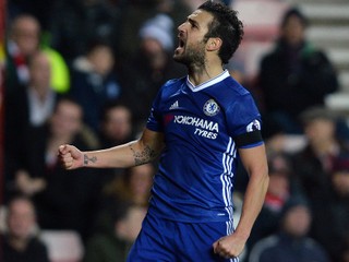Aktuálne Cesc Fábregas zbiera štarty v drese FC Chelsea.
