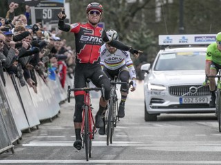 Prvú flámsku klasiku Omloop Het Nieuwsblad v sobotu vyhral Greg van Avermaet pred Petrom Saganom.