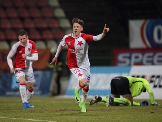 Jan Sýkora bol najlepším hráčom Slavie pri kanonáde.
