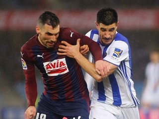 Real Sociedad doma iba remizoval s Eibarom.