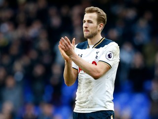 Harry Kane, momentálne najlepší strelec Premier League.