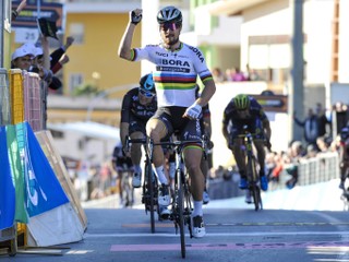 Sagan vyhral tretiu etapu na podujatí Tirreno-Adriatico